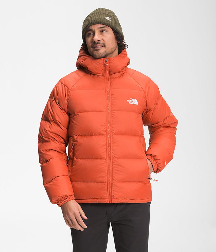 The North Face Winterjas Heren Hydrenalite Down Hoodie AHTD52610 - Oranje